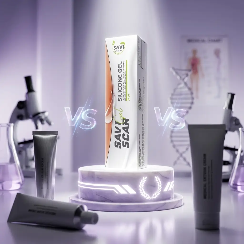 Comparison of the best creams for treating old scars: Savi Scar, Contractubex, and Scaro Gel